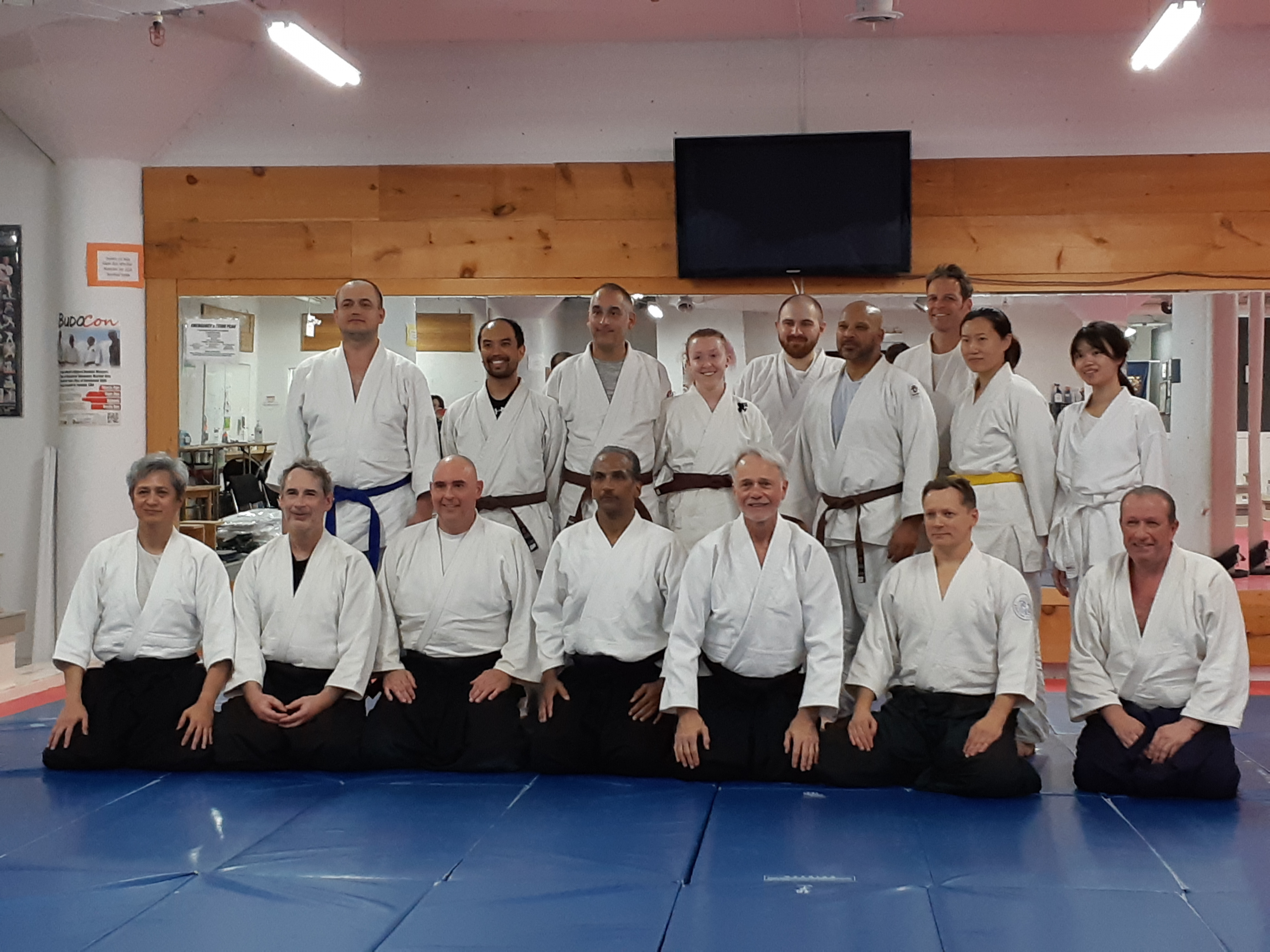 Aikido Seishinkai members, October 2016 seminar in Montreal